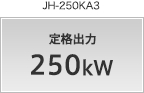定格出力 250kW