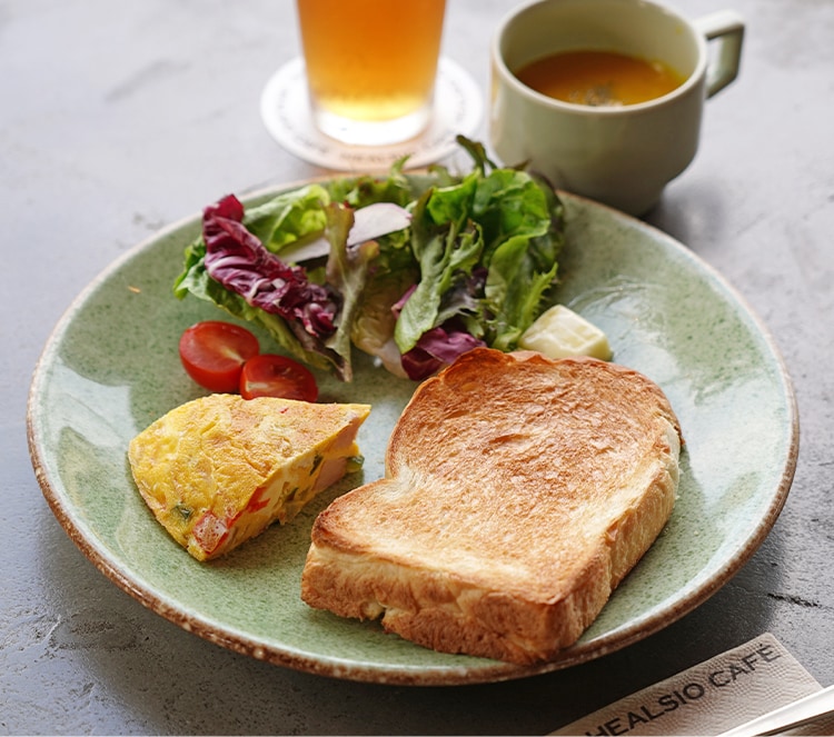 ヘルシオカフェモーニングメニュー