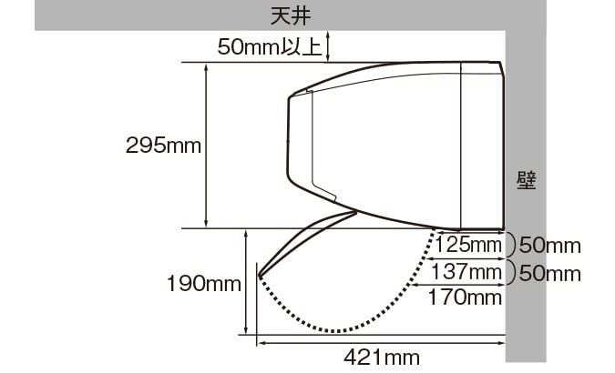 室内機設置条件図