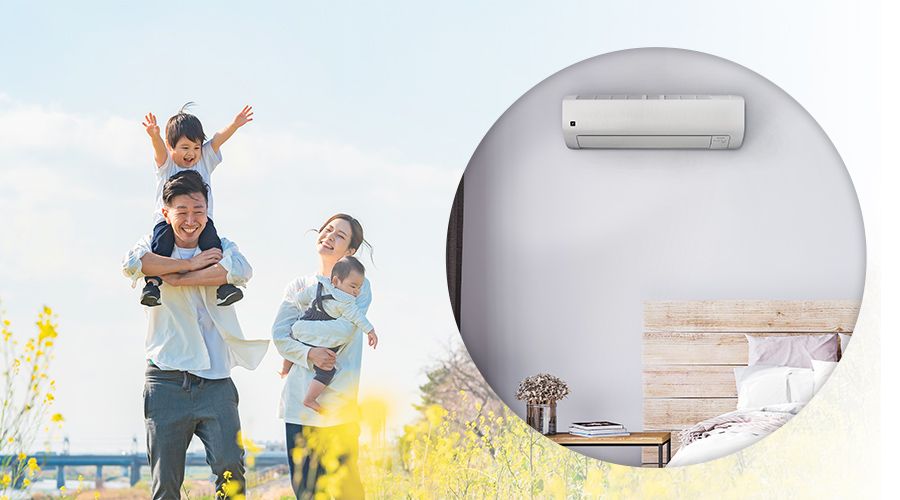 お出かけ中に「おでかけ運転」で運転制御しているイメージ