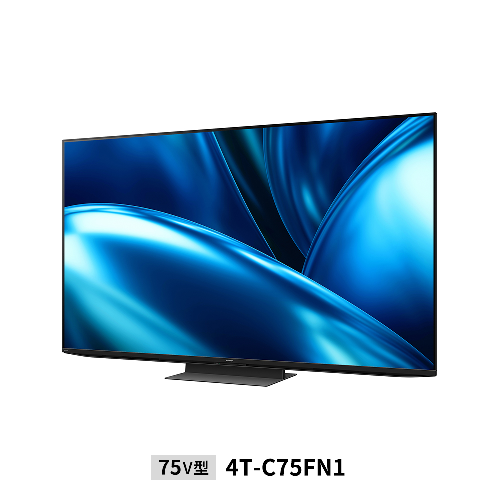 4K液晶テレビ:4T-C75FN1:左振り