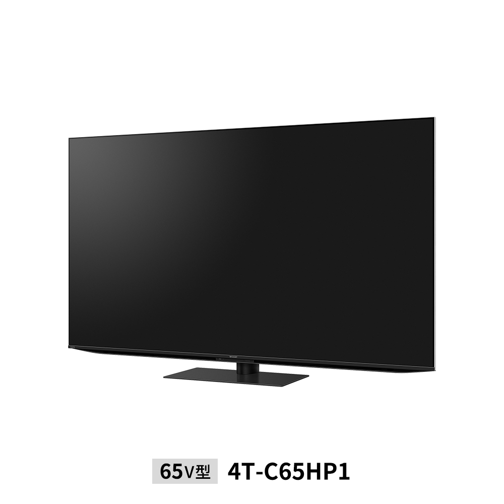 量子ドット/mini LEDテレビ:65V型4T-C65HP1:左振り