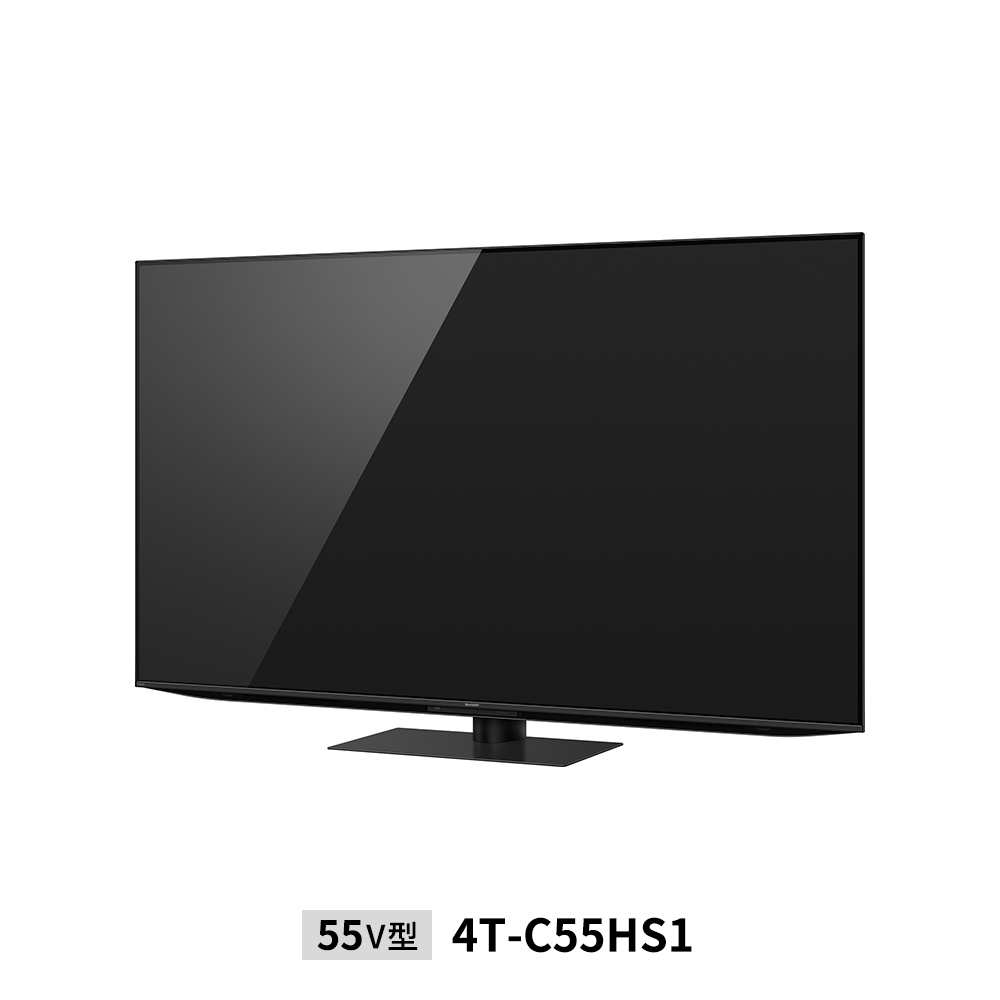 液晶テレビ:55V型4T-C55HS1:左振り