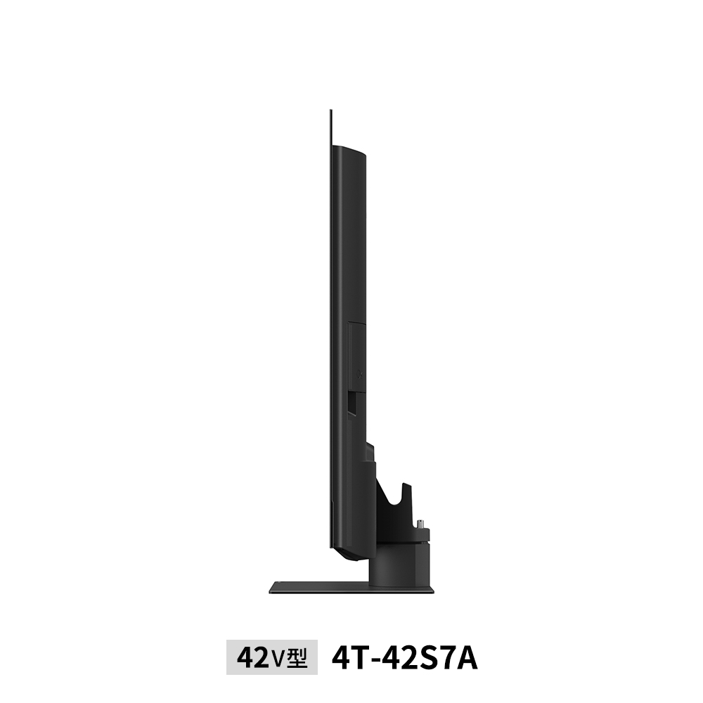 4K有機ELテレビ:42V型4T-42X7A:側面