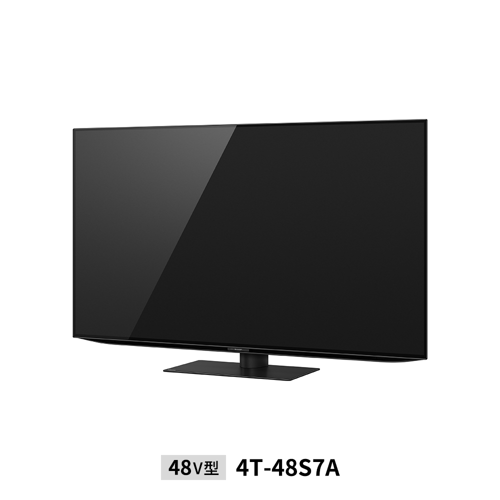 4K有機ELテレビ:48V型4T-48X7A:左振り