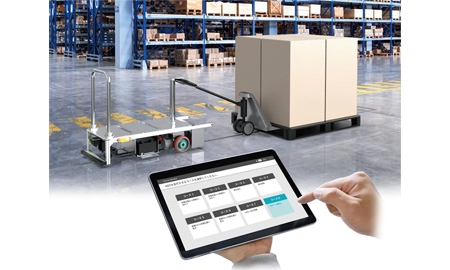 搬送作業の省人化で、ソーシャルディスタンスを確保！倉庫や工場で活用できるAGV