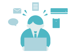 空調機器を管理しきれない