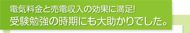 つくった電気や、割安な電気を自動で蓄電！蓄電池まかせで節電できます。