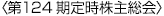 第123期定時株主総会及び普通株主様による種類株主総会