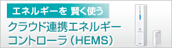 エネルギーを賢く使う クラウド連携エネルギーコントローラ（HEMS）