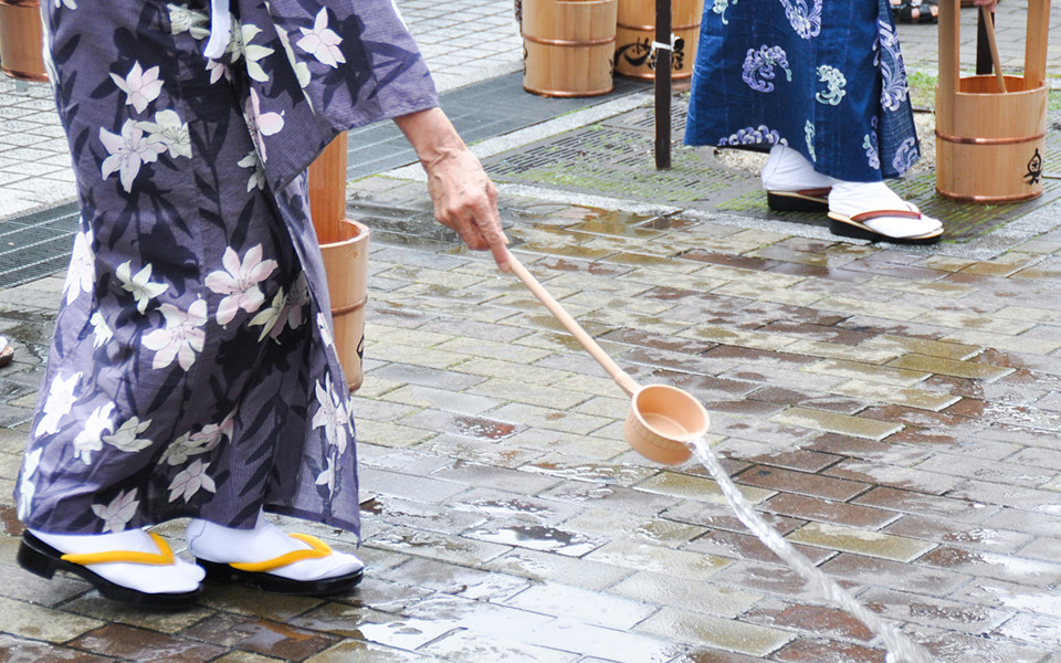 打ち水イメージ