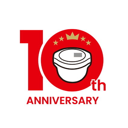 10周年アニバーサリーロゴ