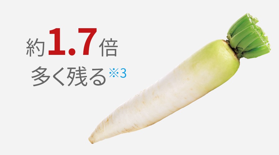 約1.7倍多く残る