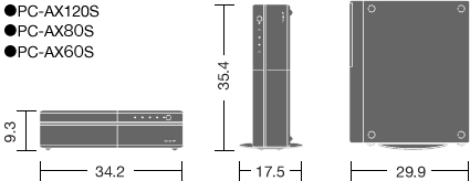 @}FPC-AX120S  PC-AX80S  PC-AX60S