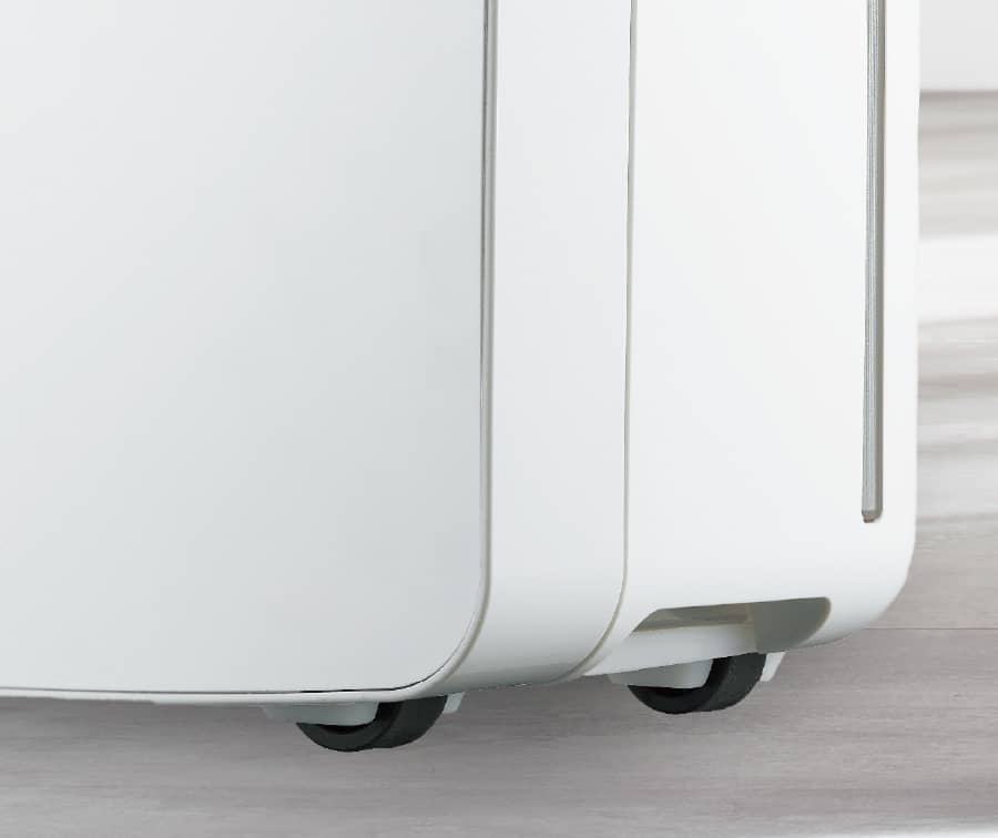 キャスター部分の拡大画像