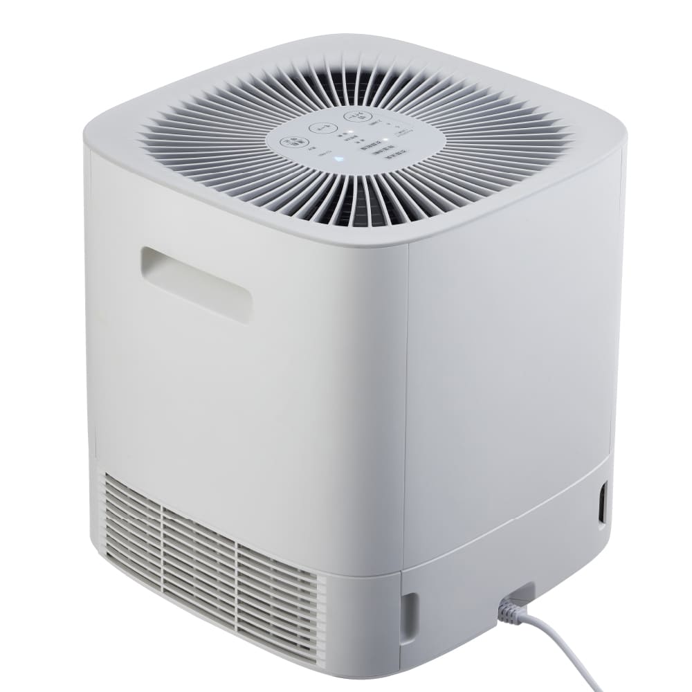 デシカント方式衣類乾燥除湿機CV-U60:本体背面（斜め俯瞰）