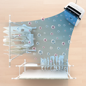 コンプレッサー方式で省エネ＆強力除湿 たっぷりの洗濯物も一気に乾く