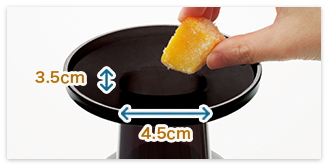 フローズン用アタッッチメントを使います