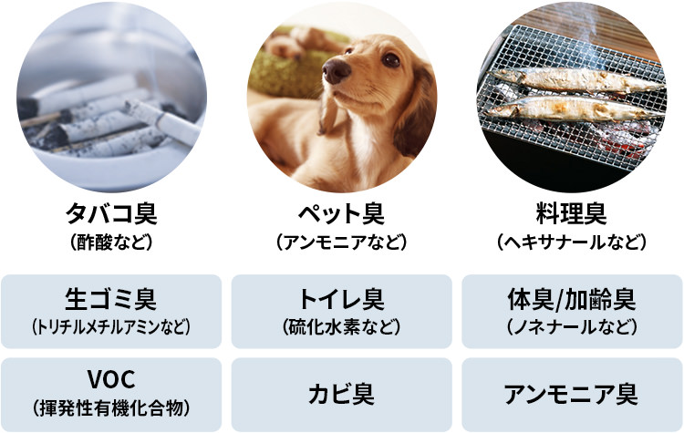 ダブル脱臭フィルターの効果