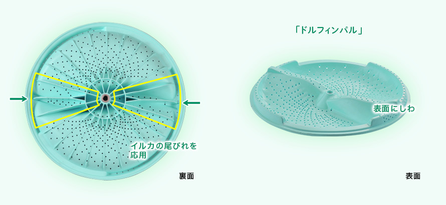 イルカの尾びれ＆表皮しわ応用 パルセータ （8〜9kg用）