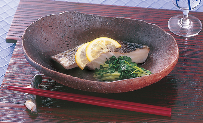 たらの蒸し物
