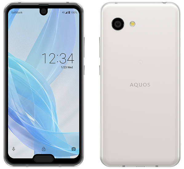 AQUOS R2 compact／ディープホワイト