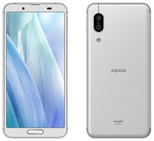 AQUOS sense3 ジャパネット取扱い端末／シルバーホワイト