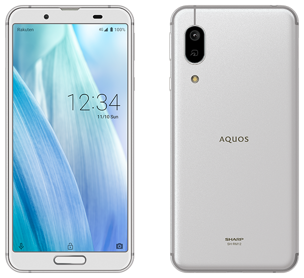 AQUOS sense3 lite／シルバーホワイト