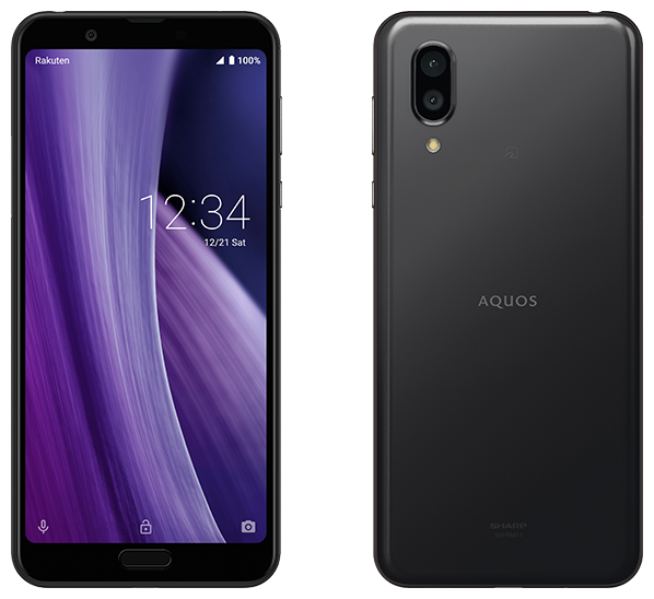 AQUOS sense3 plus／ブラック