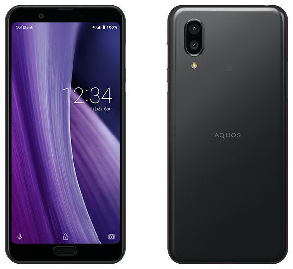 AQUOS sense3 plus／ブラック