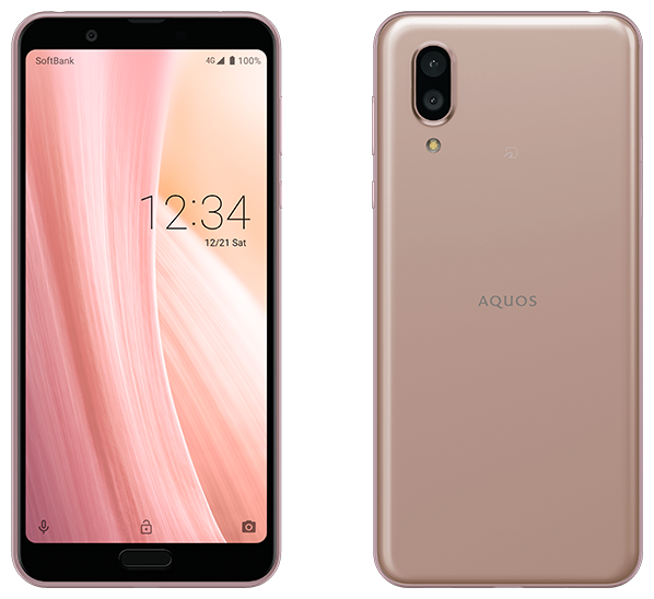 AQUOS sense3 plus／ピンク