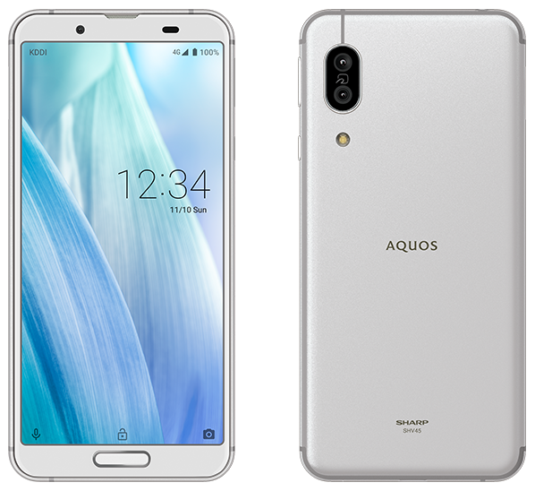 AQUOS sense3／シルバーホワイト