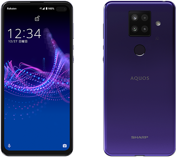 AQUOS sense4 plus／パープル