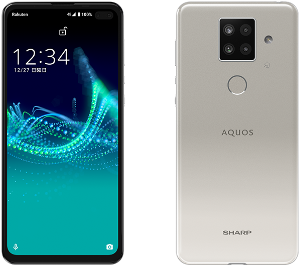 AQUOS sense4 plus／ホワイト