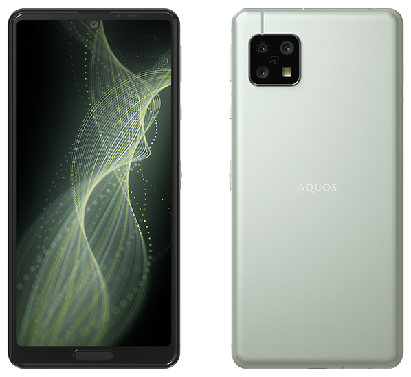 AQUOS sense5／オリーブシルバー