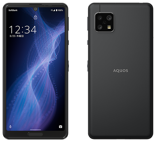AQUOS sense5／ブラック