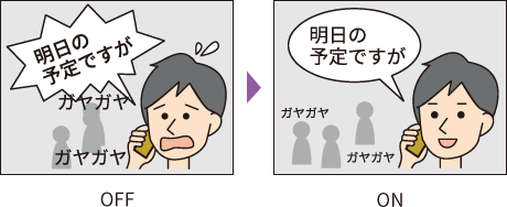 スムーズトークON／OFF