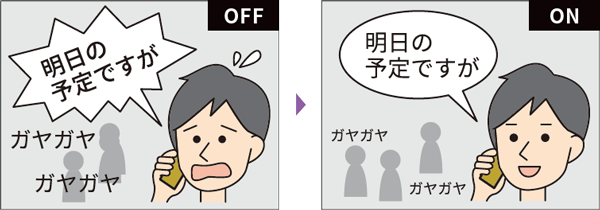 スムーズトークON/OFF