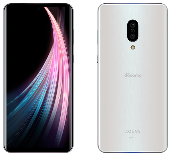 AQUOS zero2 SH-01M／Misty White（ミスティホワイト）