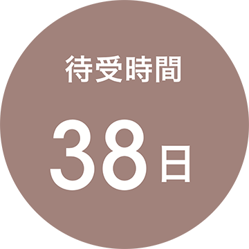 待受時間38日