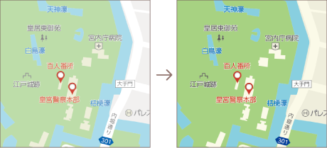 輝度・コントラスト・彩度を調整して見やすい画面に