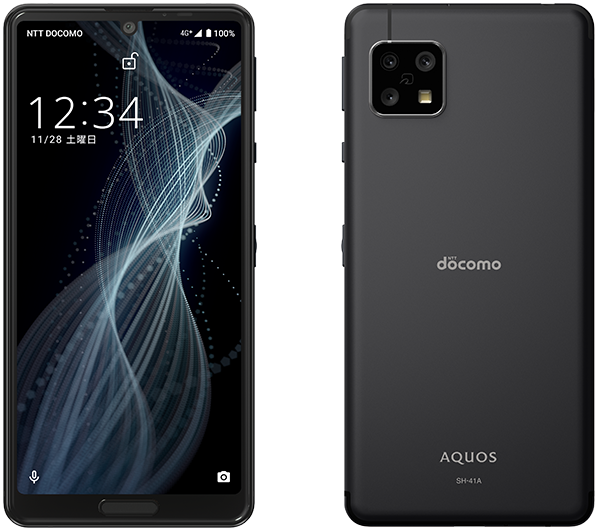 AQUOS sense4 SH-41A／ブラック