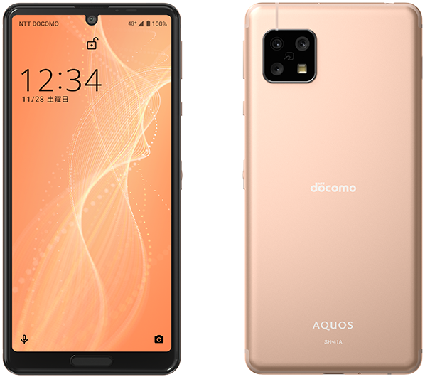 AQUOS sense4 SH-41A／ライトカッパー