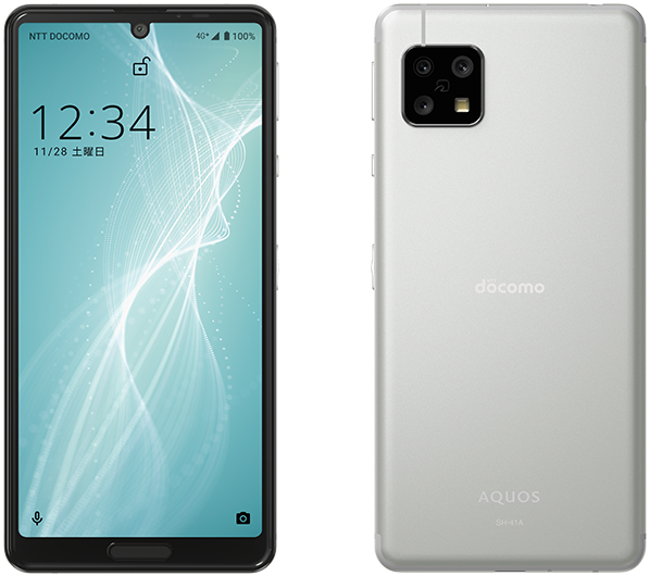 AQUOS sense4 SH-41A／シルバー