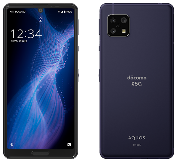 AQUOS sense5 SH-53A／ニュアンスブラック