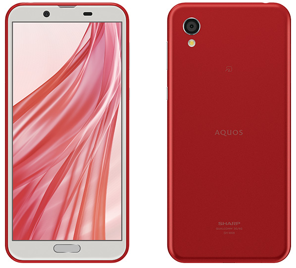AQUOS sense2 SH-M08／カーディナルレッド