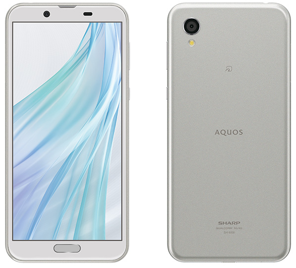 AQUOS sense2 SH-M08／ホワイトシルバー