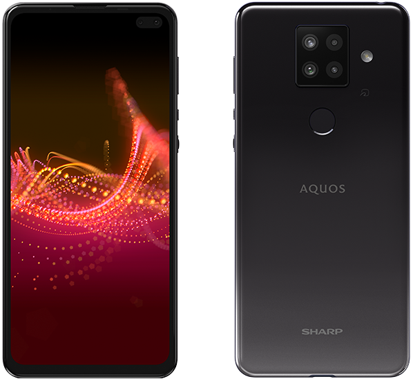 AQUOS sense4 plus／ブラック