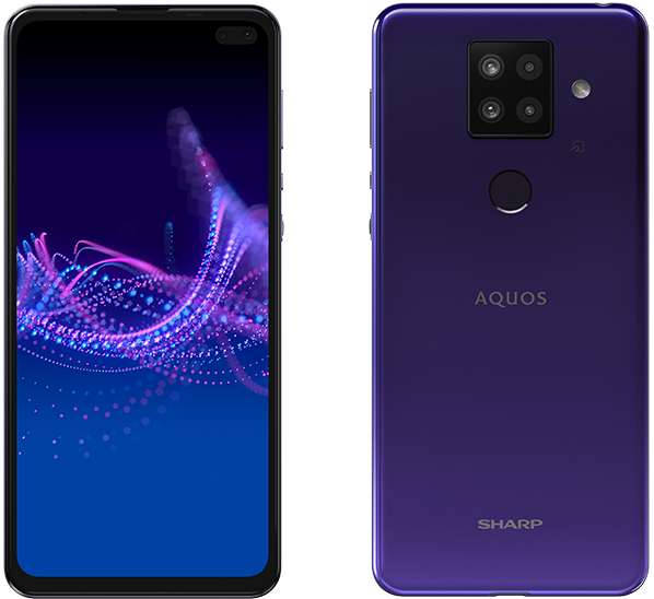 AQUOS sense4 plus／パープル