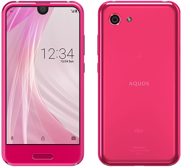 AQUOS R compact SHV41／ローズピンク